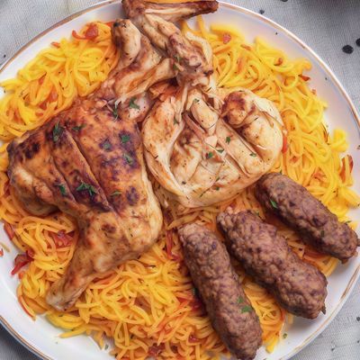 Chicken and Kofta Meal