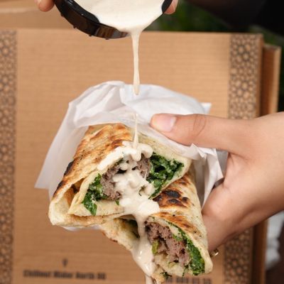 Grilled Kofta Roll