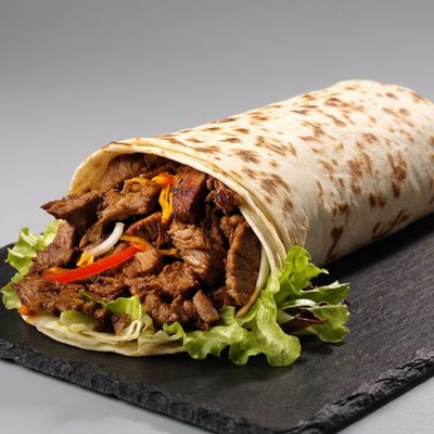 meat shawrma sandwich