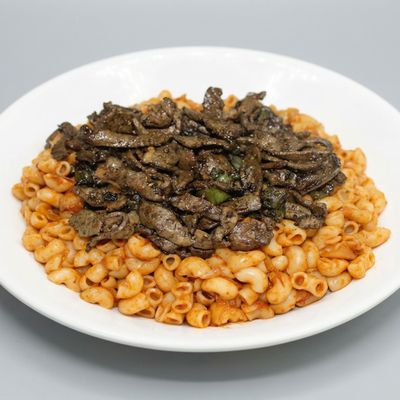 مكرونة بالكبدة
