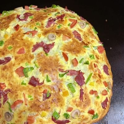 Baladi Sausage Oriental Pizza