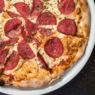 Chicken Salami Pizza