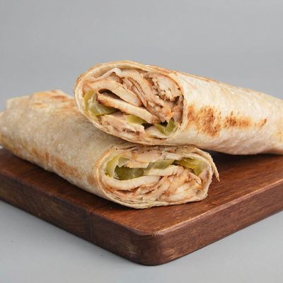 Saj Shawarma Sandwich