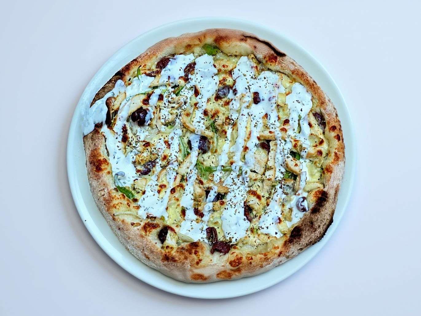 Chicken Ranch Pizza