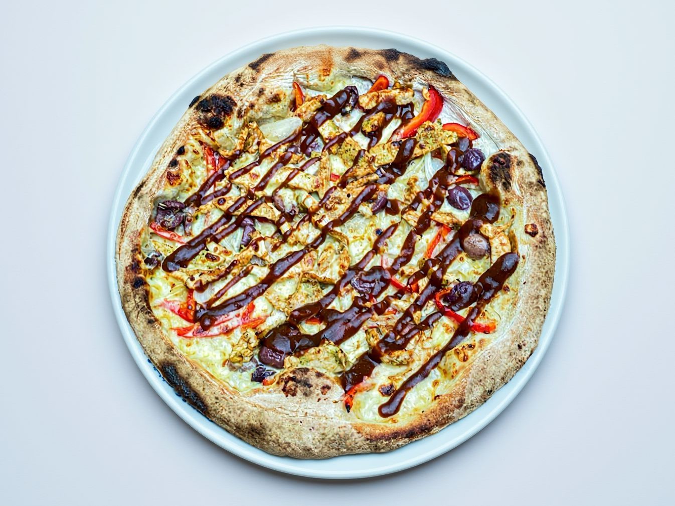 Chicken Barbeque Pizza