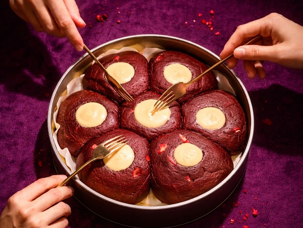 Red Velvet Tin Box