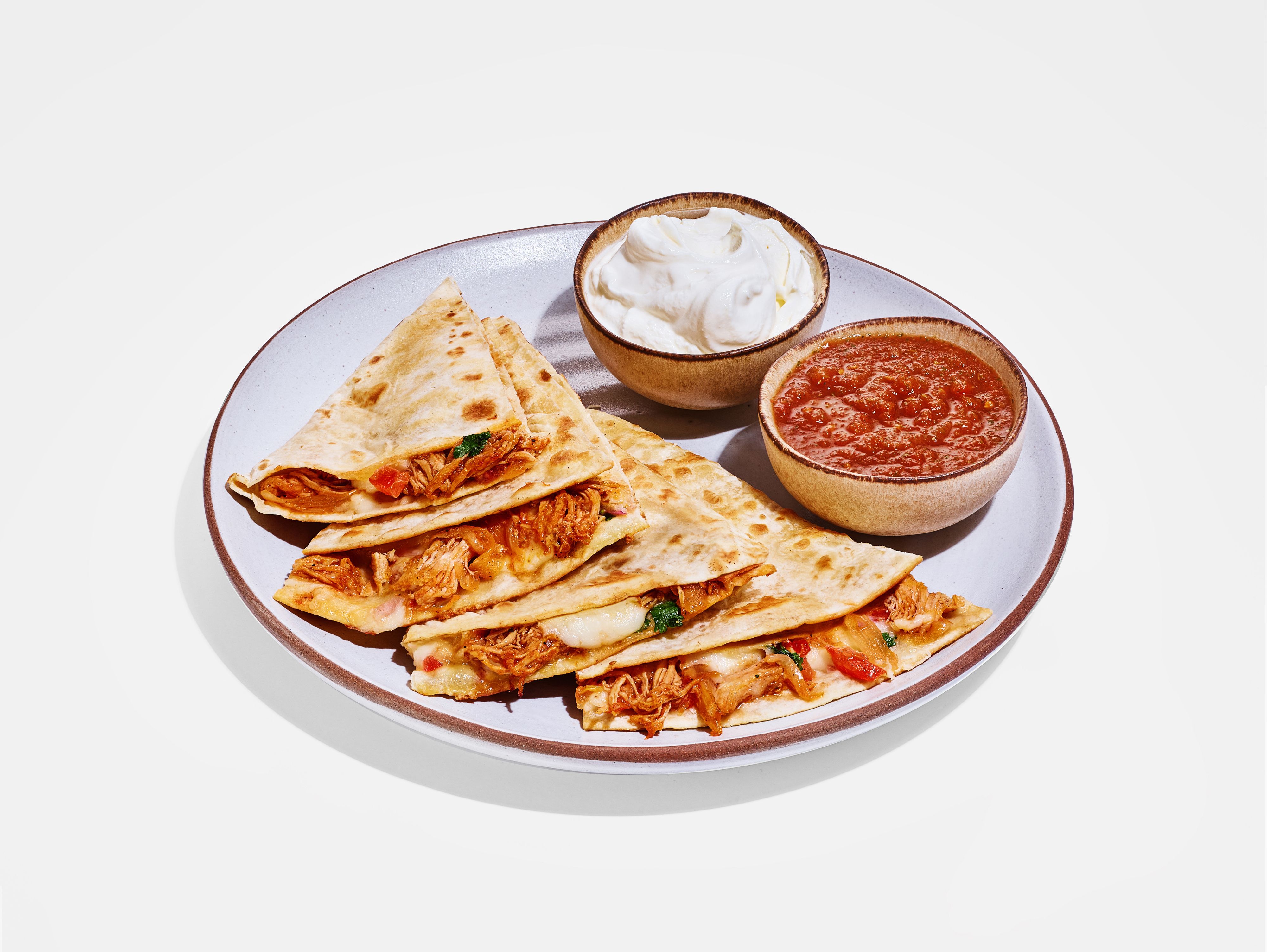 Portabella Mushroom Quesadilla