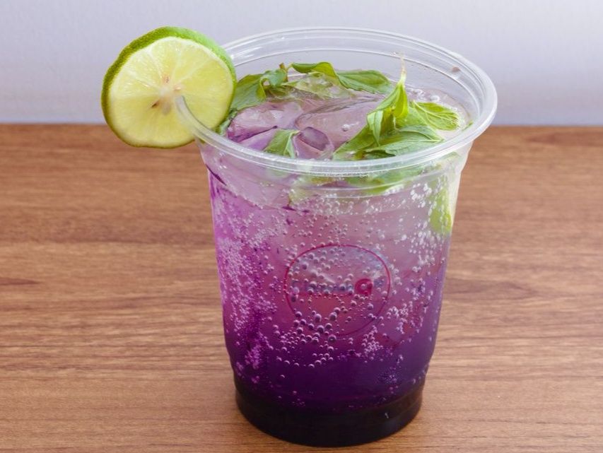 Blueberry Red Bull Mojito