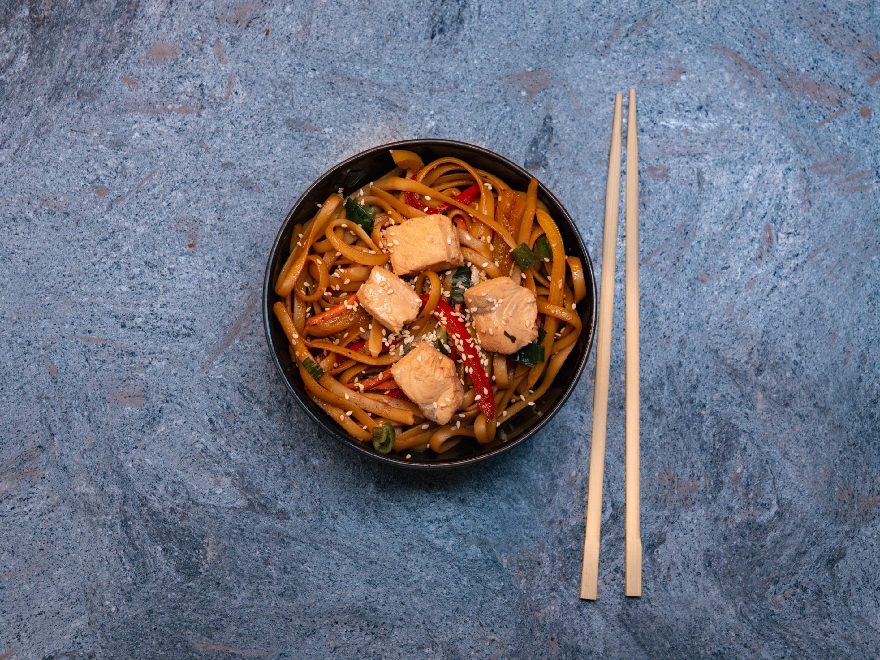 Salmon Noodles