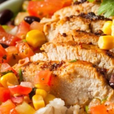 Mexican Grilled Chicken Salad