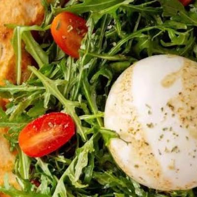 Fresh Buffalo Burrata Pizza