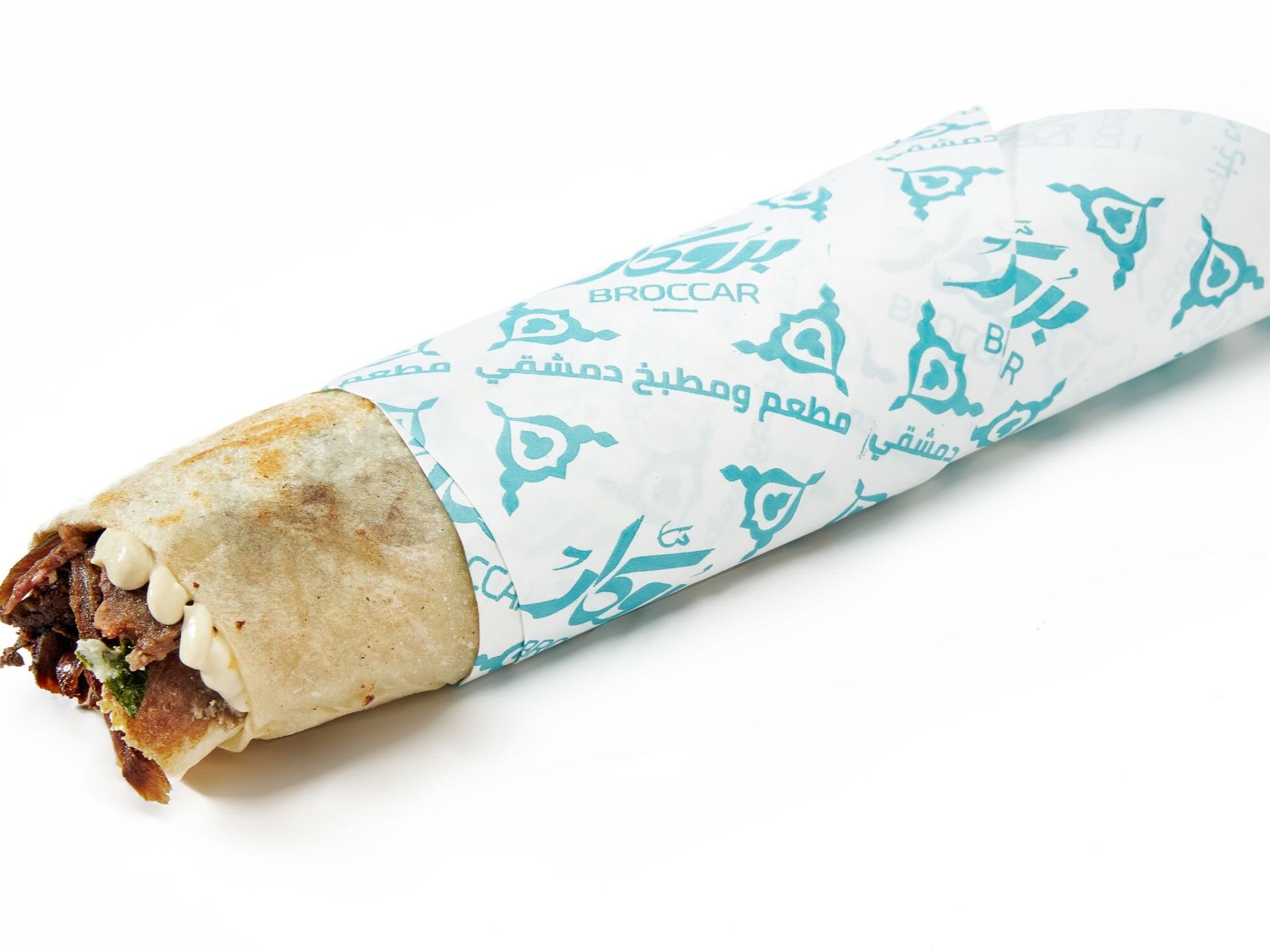 Saj Mix Shawarma Sandwich