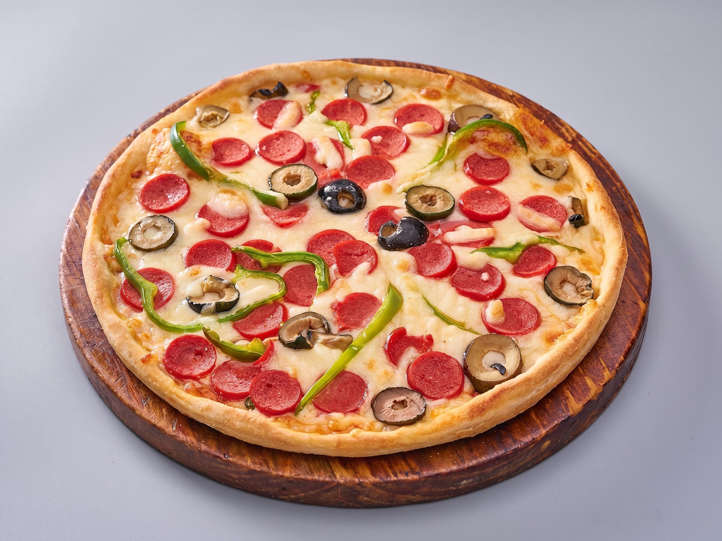 Medium Hot dog pizza