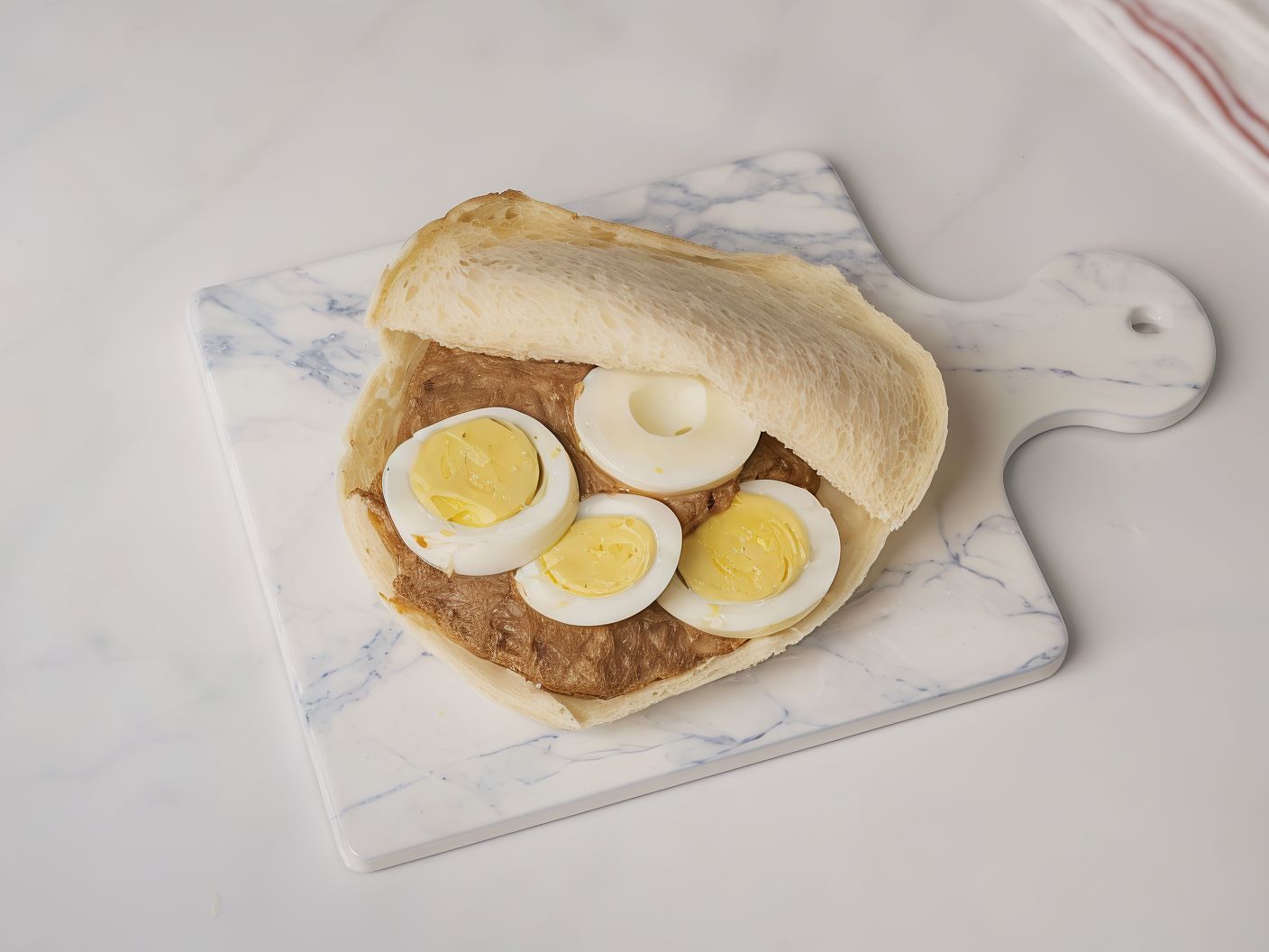Foul with Egg Sandwich