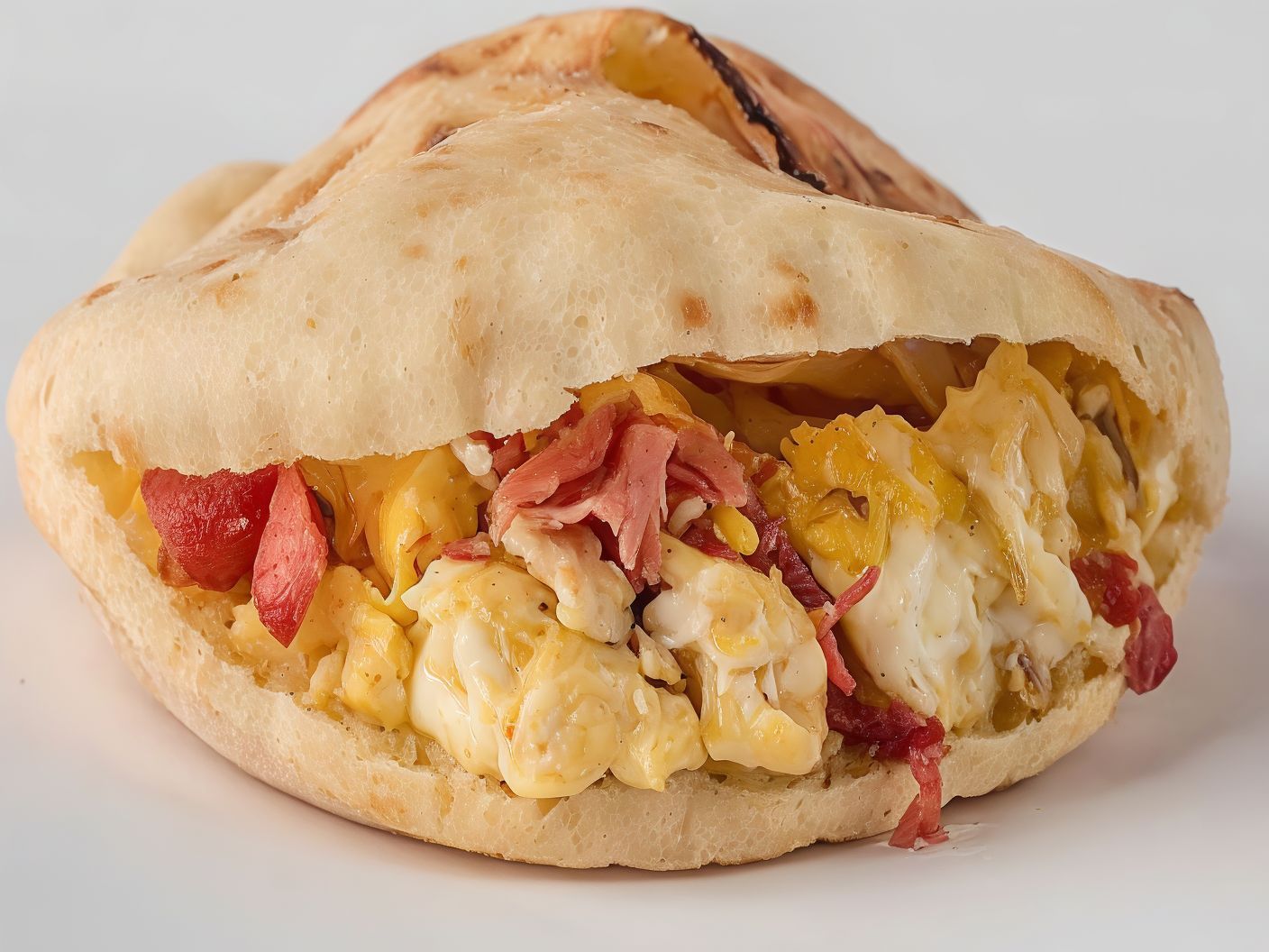 Eggs With Pastrami Sandwich