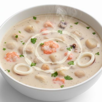 Creamy Seafood Soup