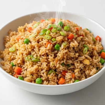 Vegetables With Fried Rice