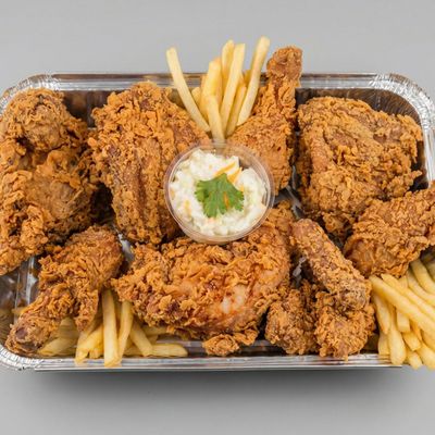 8 Broasted Chicken Pieces