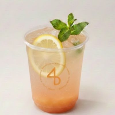 Peach mojito