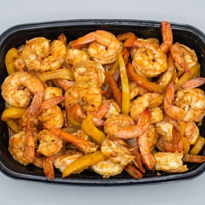 Quarter kilo Mexican grilled shrimp