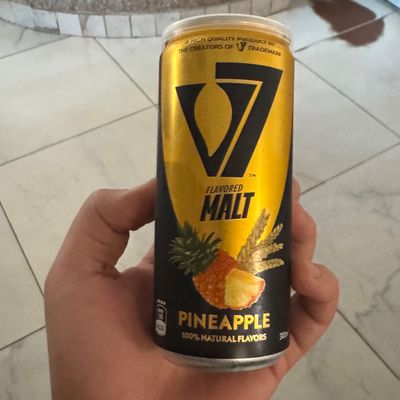 Pineapple flavored malt drink