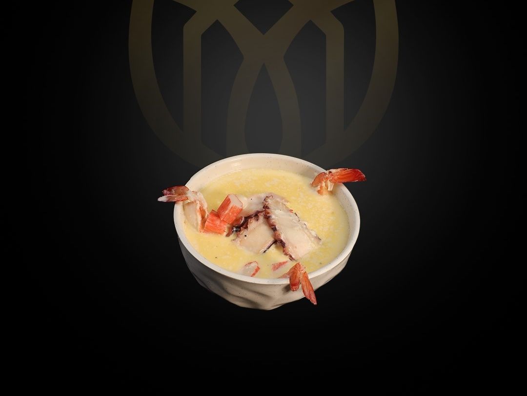 Creamy Seafood Soup.