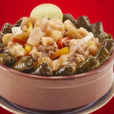 Vine Leaves with Knuckles Casserole