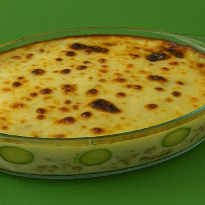 Béchamel Zucchini Tray