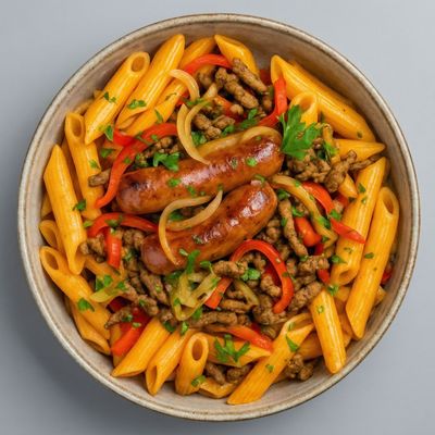 Mixed Pasta (Sausage + Liver)