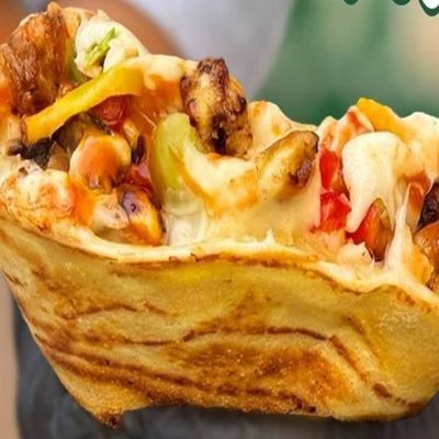 BBQ Chicken Crepe
