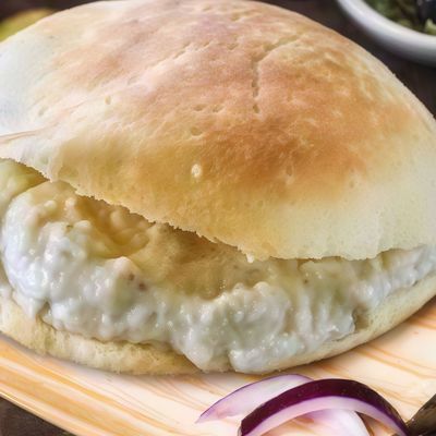 Baba Ghannoug Sandwich