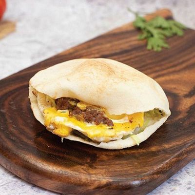Taamia with eggs