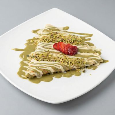 Pistachio Crepe