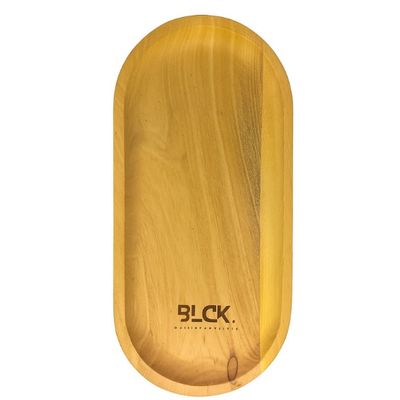 BLCK Natural Wood Serving Plate (30×15cm)