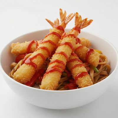 Spicy Shrimp Noodles