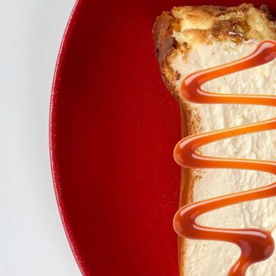 Salted Caramel San Sebastian cheesecake