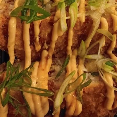 Salmon Sushi Burger