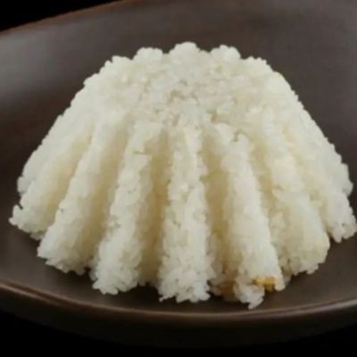 Plain white rice