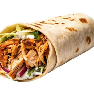 Grilled chicken roll