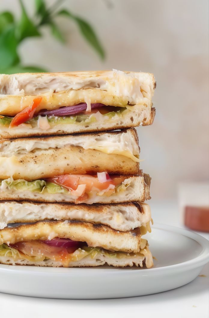 Gouda cheese sandwich