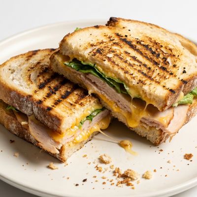 Classic Turkey Cheese Sandwich