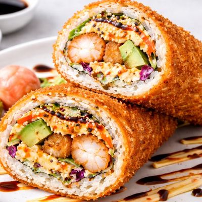 Fried Shrimp Burrito