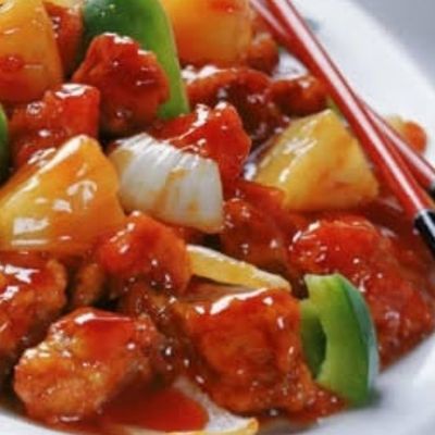 Chicken with Szechuan sauce