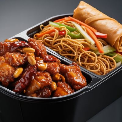 Szechuan chicken combo