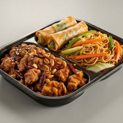Szechuan beef combo