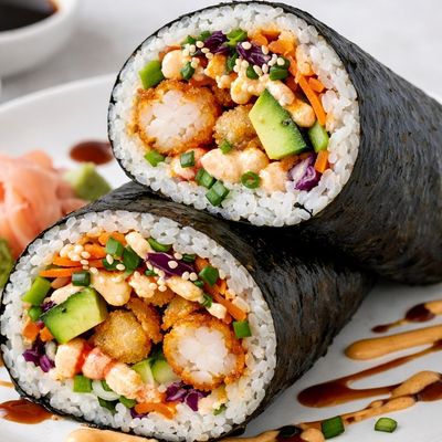 Shrimp Roll Burrito
