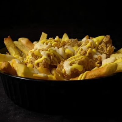 Loaded Chicken Cheesy Fries