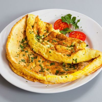 Mixed Cheese Omelette Torte