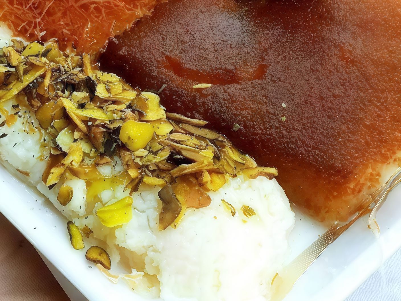 Nabulsi And Madlouka Mix Platter