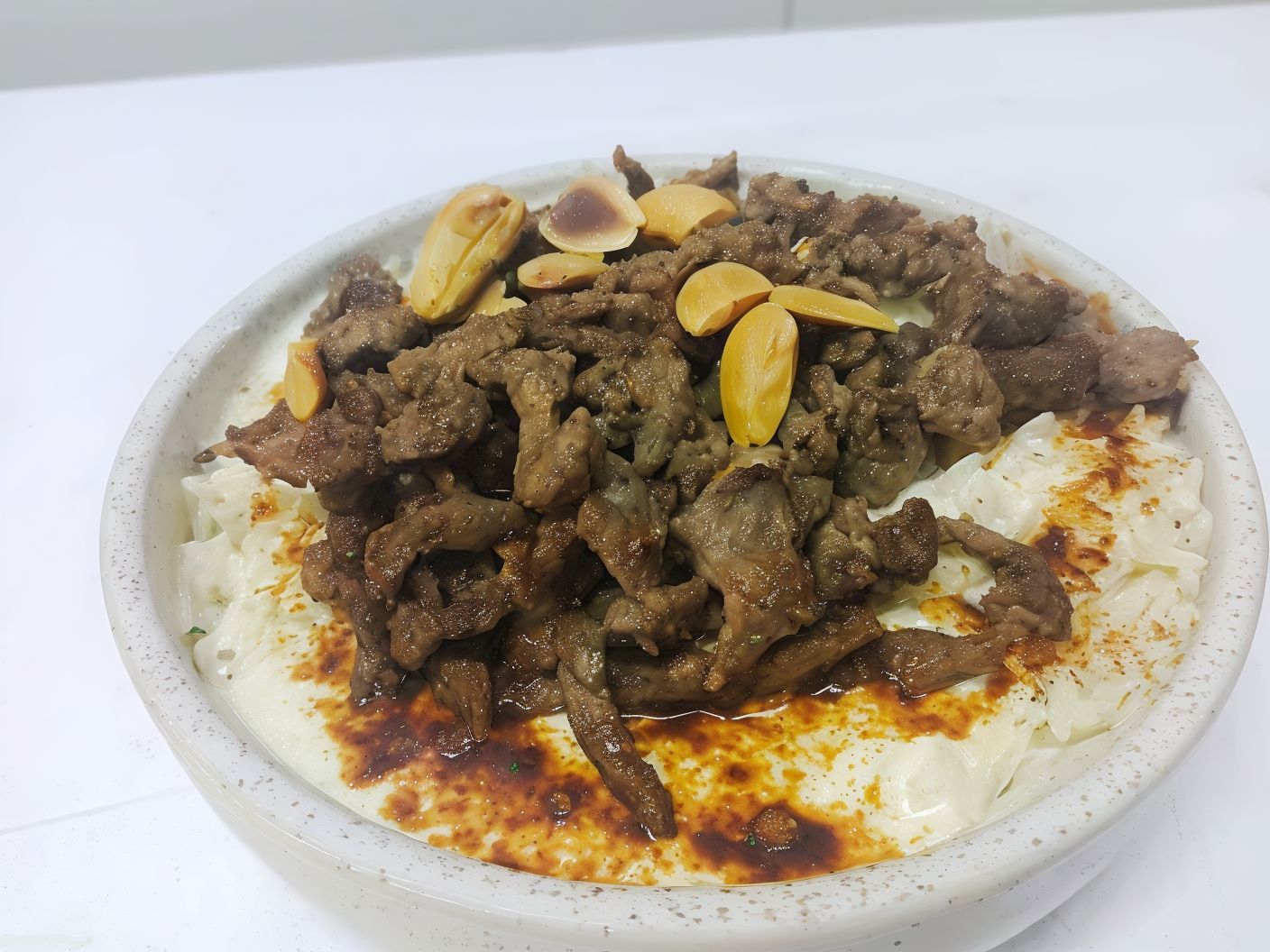Meat Shawerma Fatteh